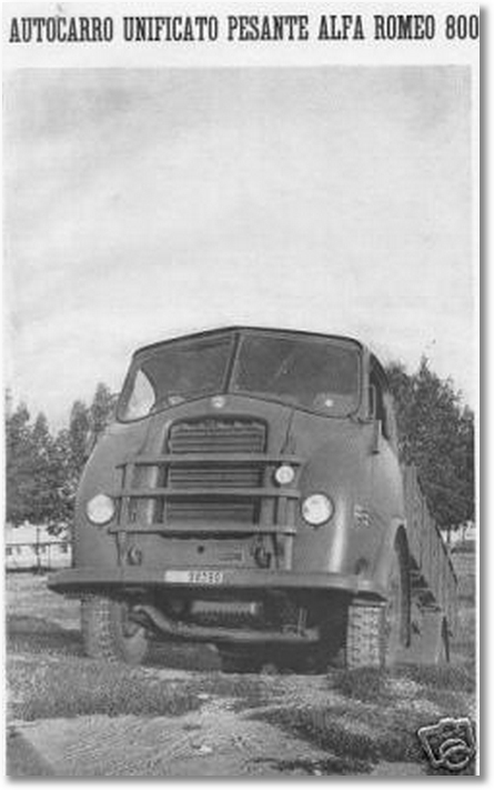 ALFA-ROMEO 800 (rivista 1942)