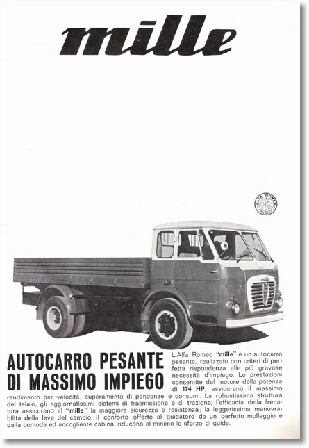 Mille - Autocarro pesante di massimo impiego