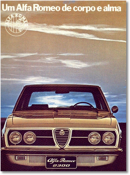 Alfa 2300 74 - lançamento