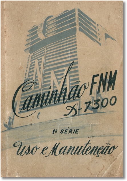 FNM D-7300 - Uso e Manutenção - Capa