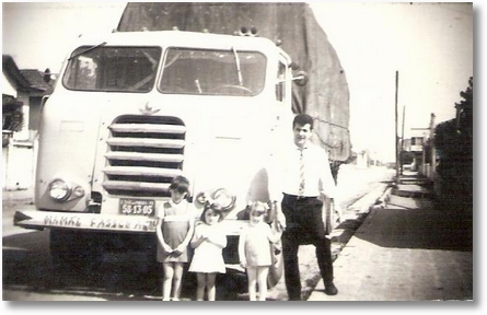 FNM 59 - São José dos Pinhais 1969 - Lucimara, Josiane, Tania e Dejanir Valaski