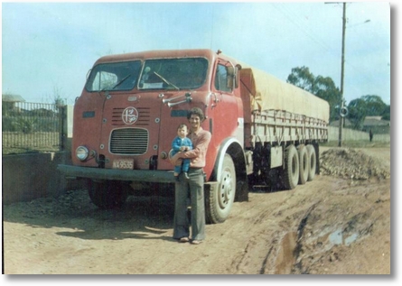 FNM 4º eixo ano 1971 - Carlito Moro e seu filho Luiz Fernando em 1979 - Vendido para Nelson Buhrer Machado irmão do Ito Bir