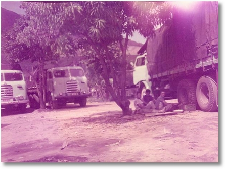 Celso Valaski com o Ben Hur, FNM 1960, Dejanir Valaski com o FNM 1959 e Nene Pichorim com o FNM 1964
