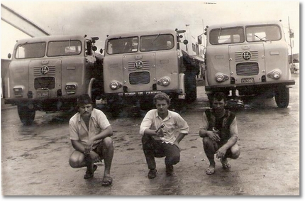 FNM 62 - 59 - 58 Canuto, Santo Garbuio e João Maria Machado em Jequié - BA - 1975