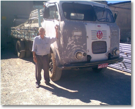 Darcy Boz com FNM 66 unico dono,hoje com 82 anos continua trabalhando