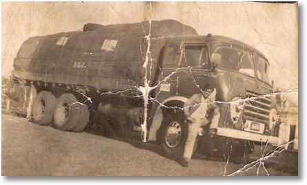 FNM Brasinca 58 - Propriet+írio Cindo Berleze - Motorista Leonidas Camargo Saad - Carga de Erva Mate para Uruguaina em 1968