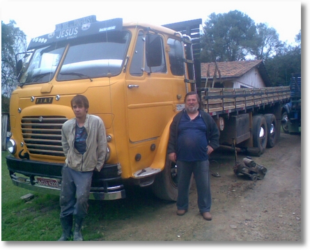 Nelson Stal (Minhoca) e seu filho Diego S Stal com o seu trigézimo sexto FNM